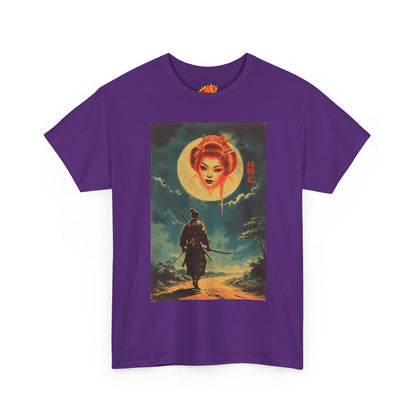 Walking Samurai w/Blood Moon Woman T-Shirt
