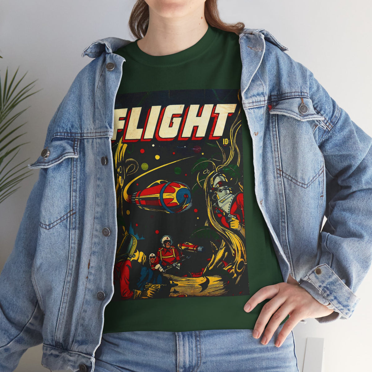 Captain Flight Comic Book Tee Shirt