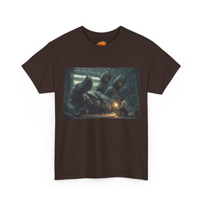 Anime Robot Hand w/Welder Scene T-Shirt