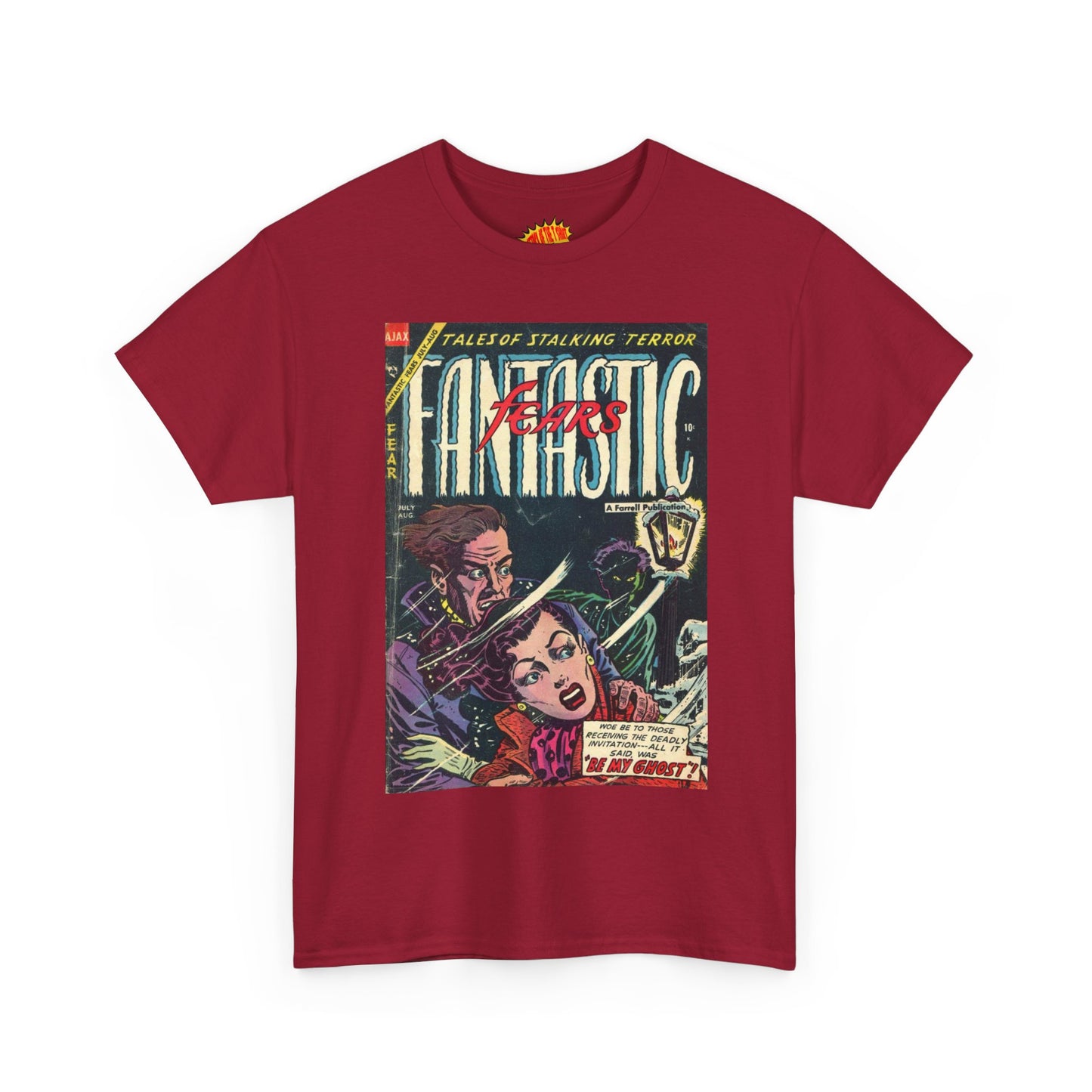 Fantastic Fears July - August Comic Tee Shirt *Multiple Colors*