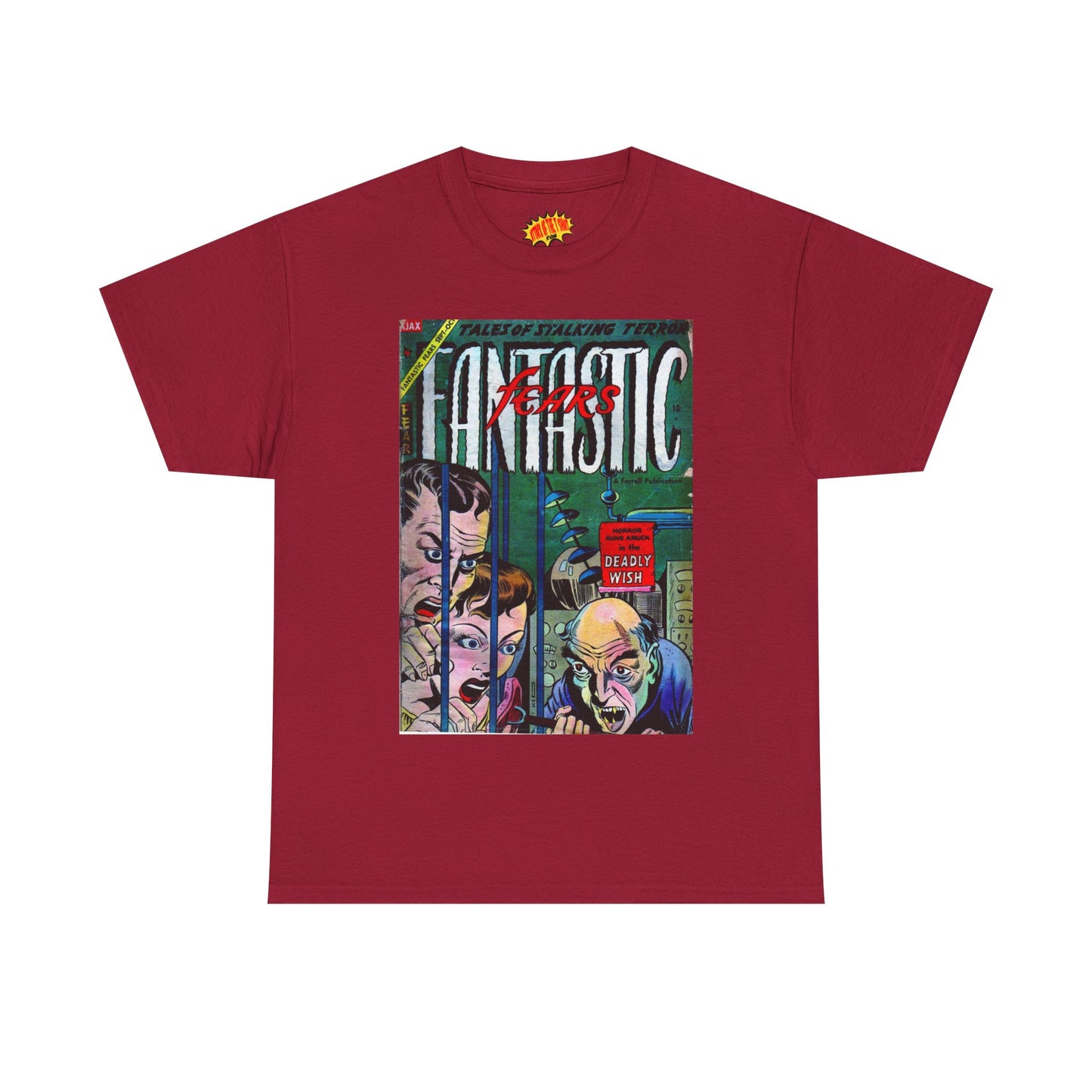 Fantastic Fears September - October Comic Tee Shirt *Multiple Colors*