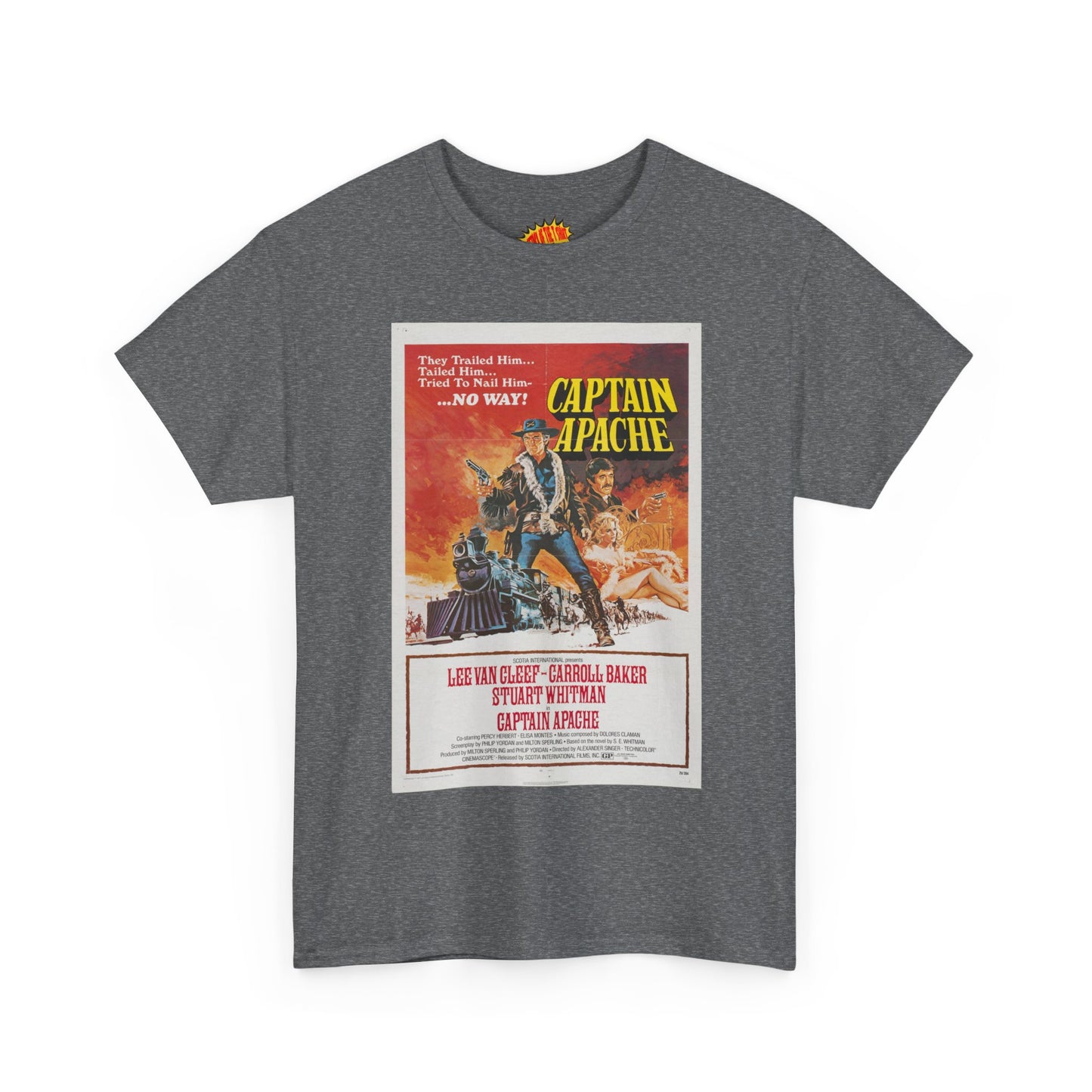 Captain Apache Movie Poster T-Shirt *Multiple Colors*
