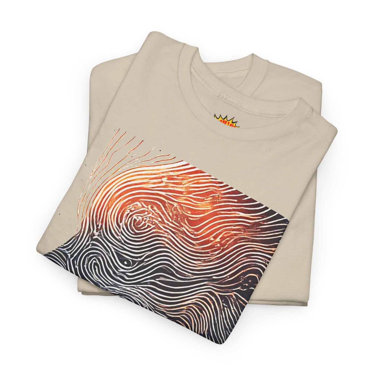 Line Drawing Face Graphic Art Tee Shirt *Multiple Colors*