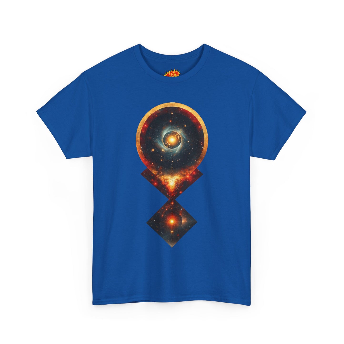 Geometric Space Nebula Graphic Art Tee Shirt *Multiple Colors*