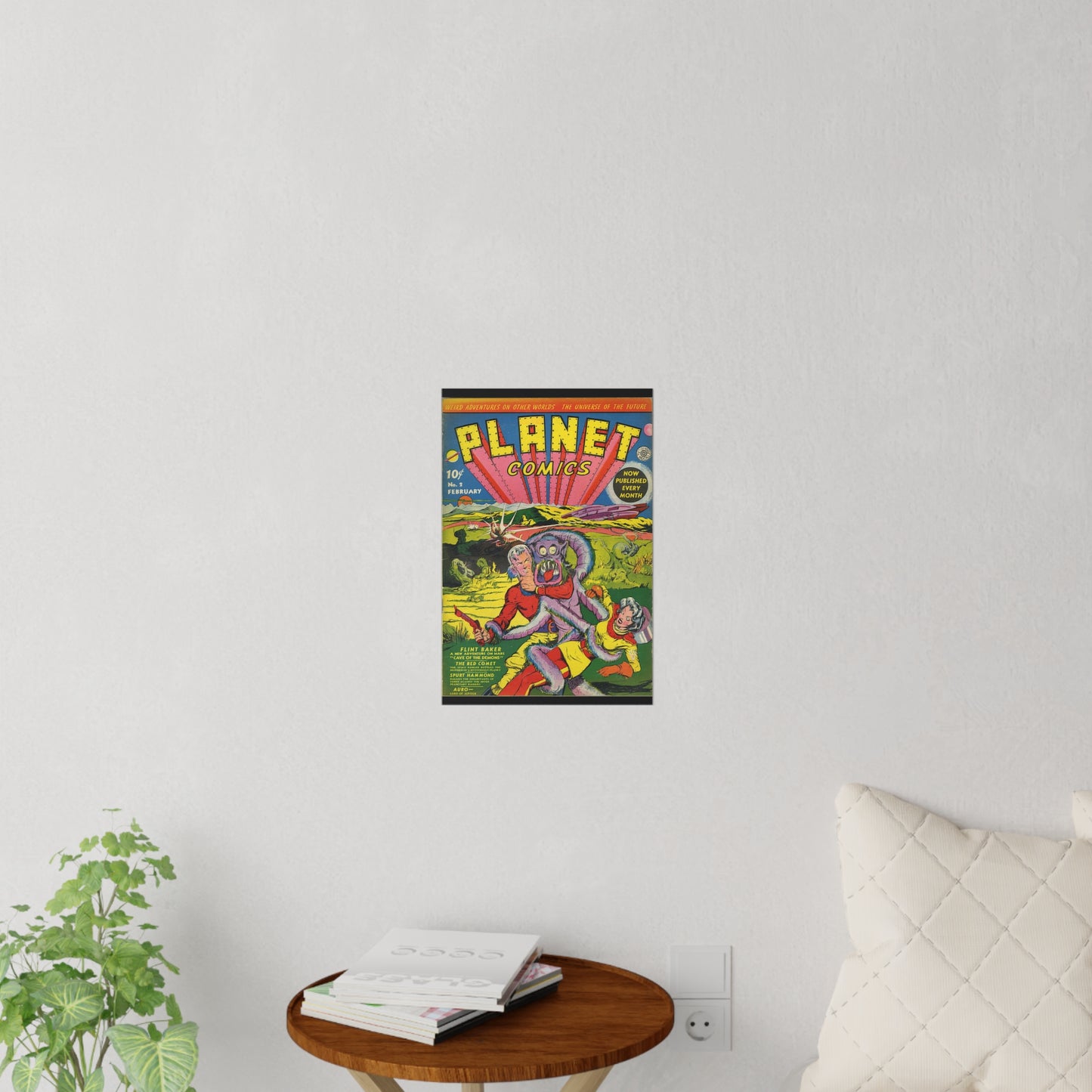 Planet Comics #2 Wall Decals *Multiple Sizes Available*