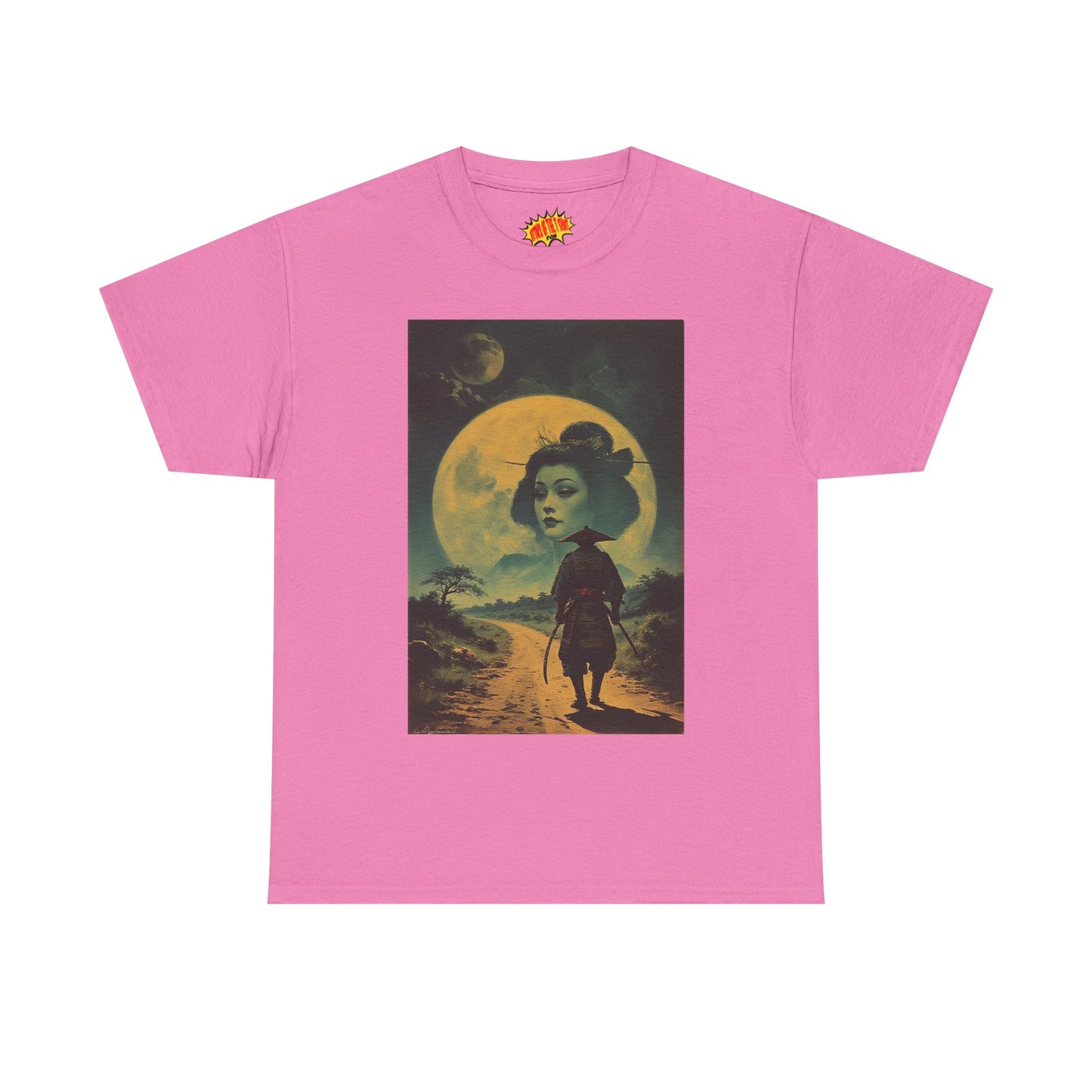 Samurai w/Double Moon Woman T-Shirt *Multiple Colors*