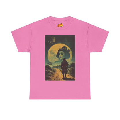 Samurai w/Double Moon Woman T-Shirt