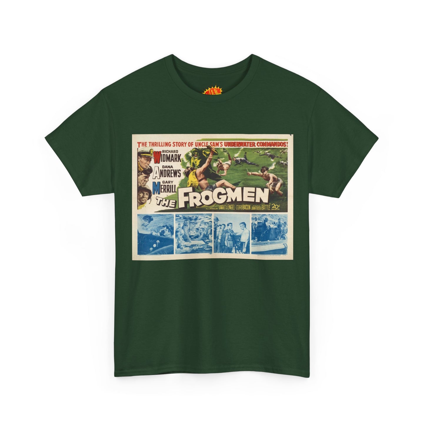The Frogmen Movie Poster T-Shirt *Multiple Colors*