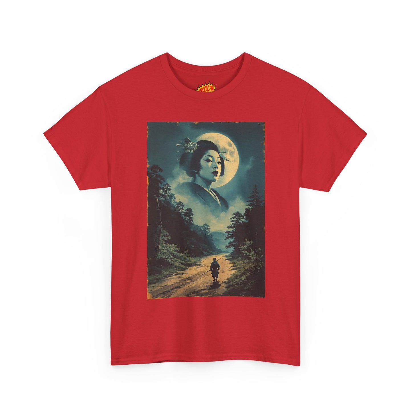 Traveller w/Full Moon Cloud Woman T-Shirt *Multiple Colors*