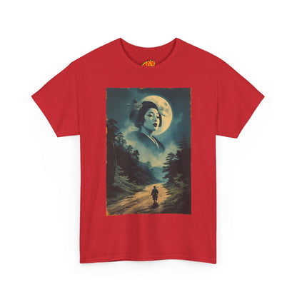 Traveller w/Full Moon Cloud Woman T-Shirt