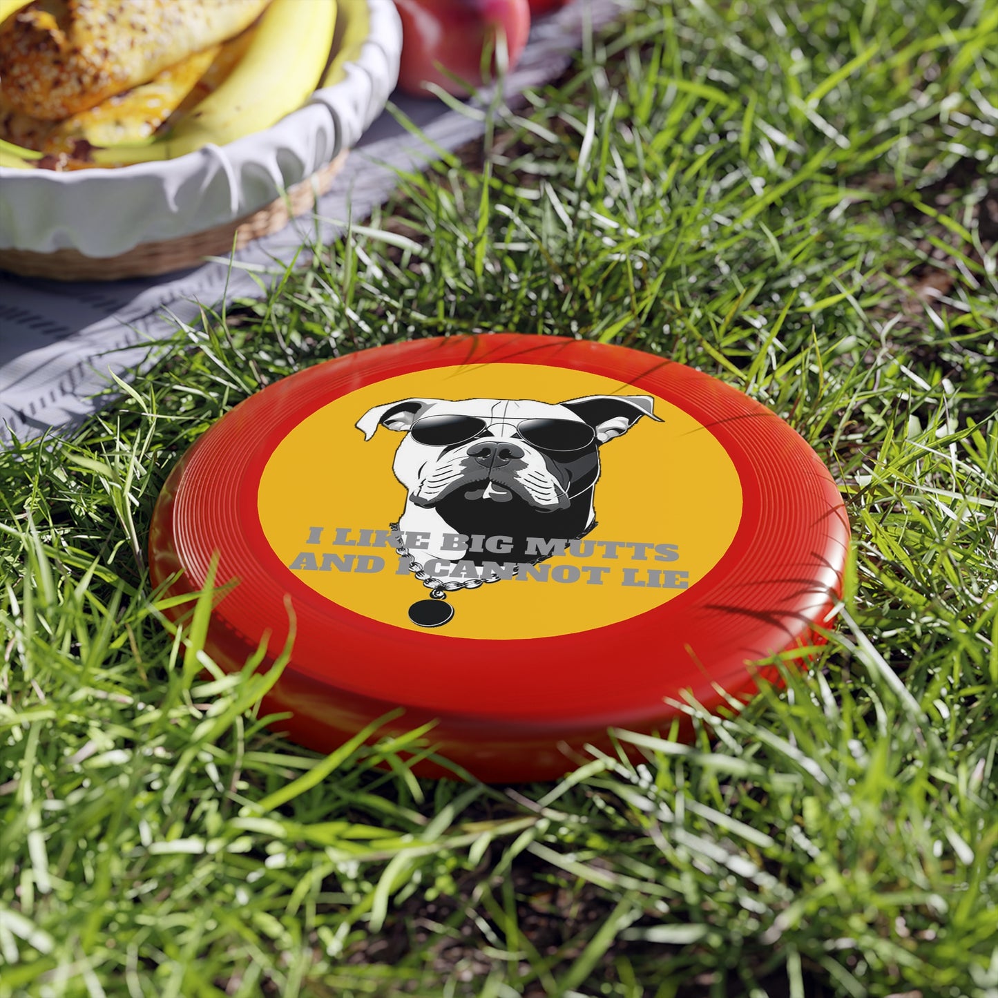I Like Big Mutts Frisbee