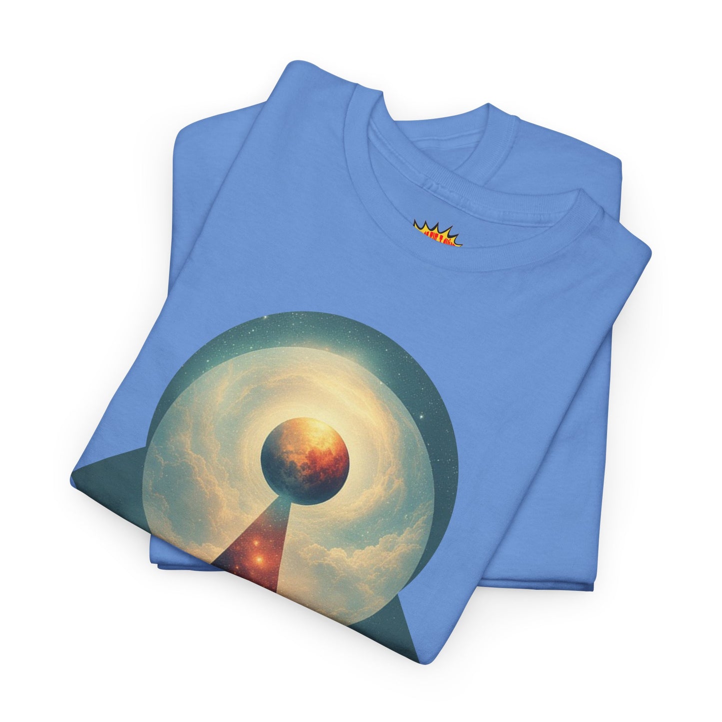Geometric Galaxy Graphic Space Art Tee Shirt *Multiple Colors*