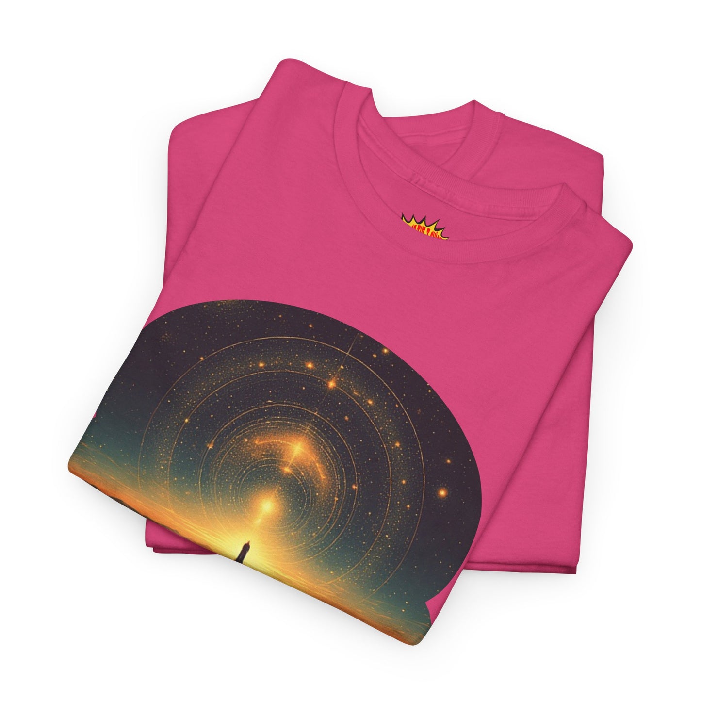 Cosmic Path Space Graphic Art Tee Shirt *Multiple Colors*
