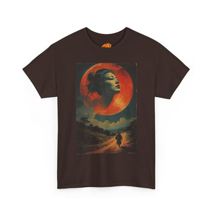 Traveller w/Blood Moon Cloud Woman T-Shirt
