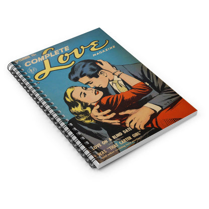 Complete Love September Comic Book Cover Notebook
