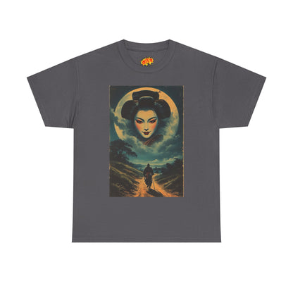 Walking Samurai w/Geisha Moon T-Shirt