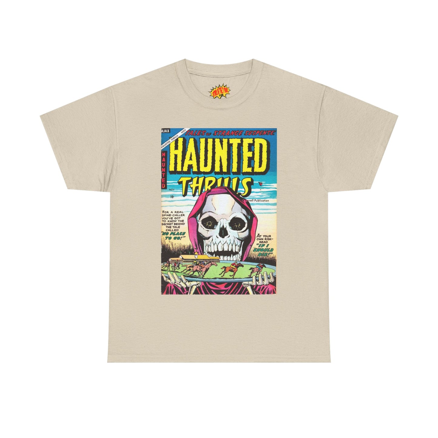 Haunted Thrills November Comic Tee Shirt *Multiple Colors*