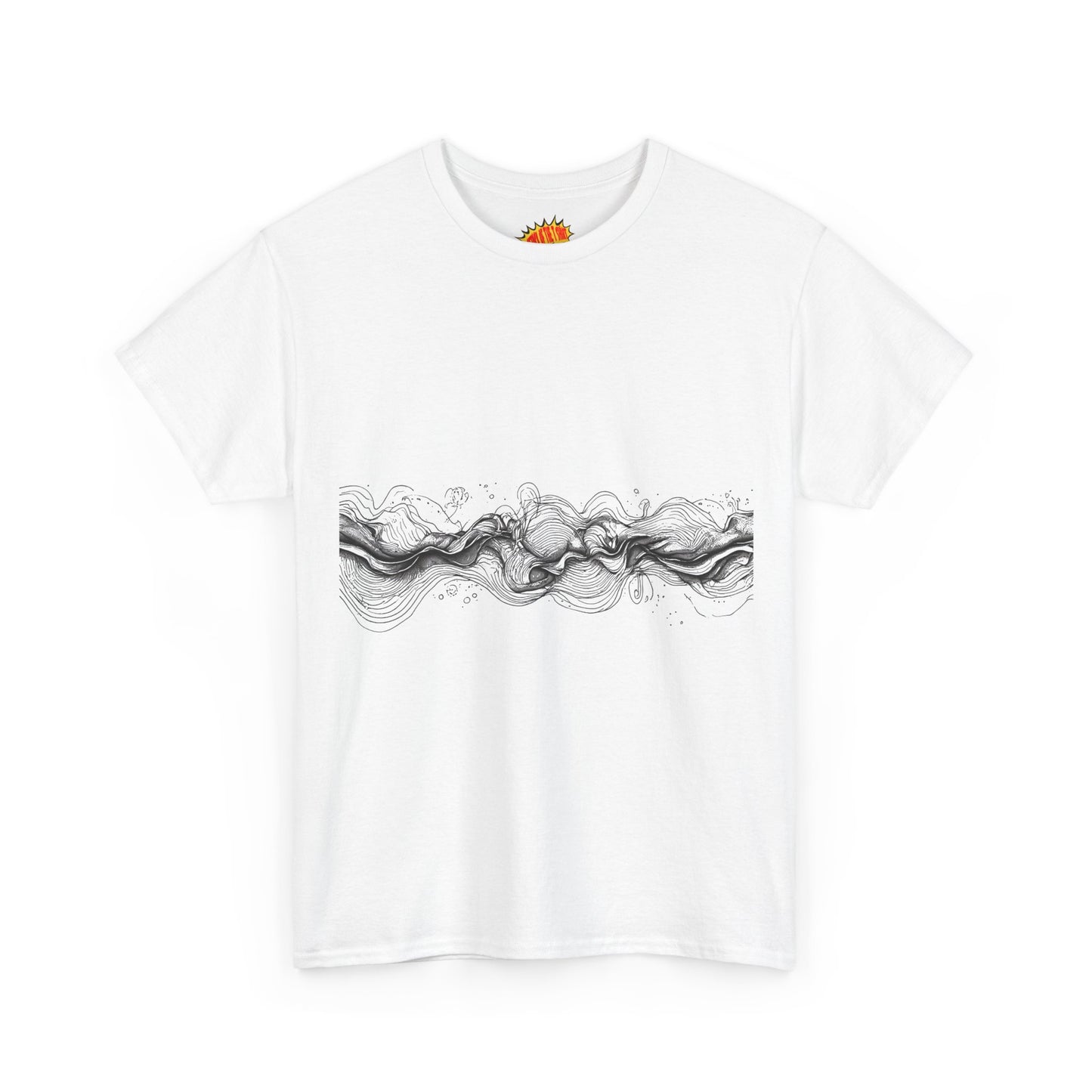 Line Drawing Graphic Art Tee Shirt *Multiple Colors*