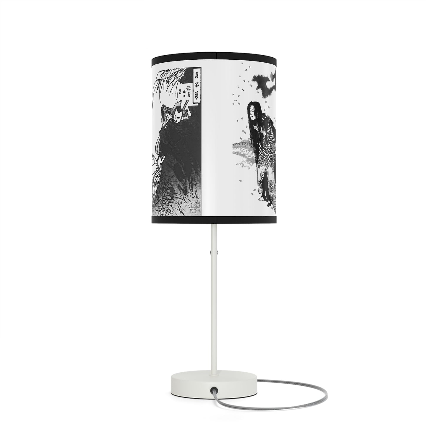 Japanese Woodcut Lamp