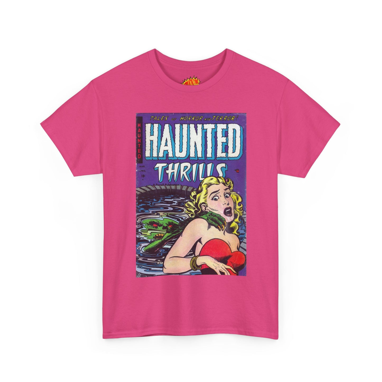 Haunted Thrills March - April Comic Tee Shirt *Multiple Colors*