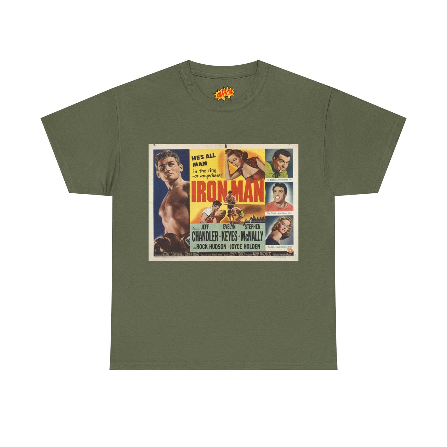 The Iron Man Movie Poster T-Shirt *Multiple Colors*