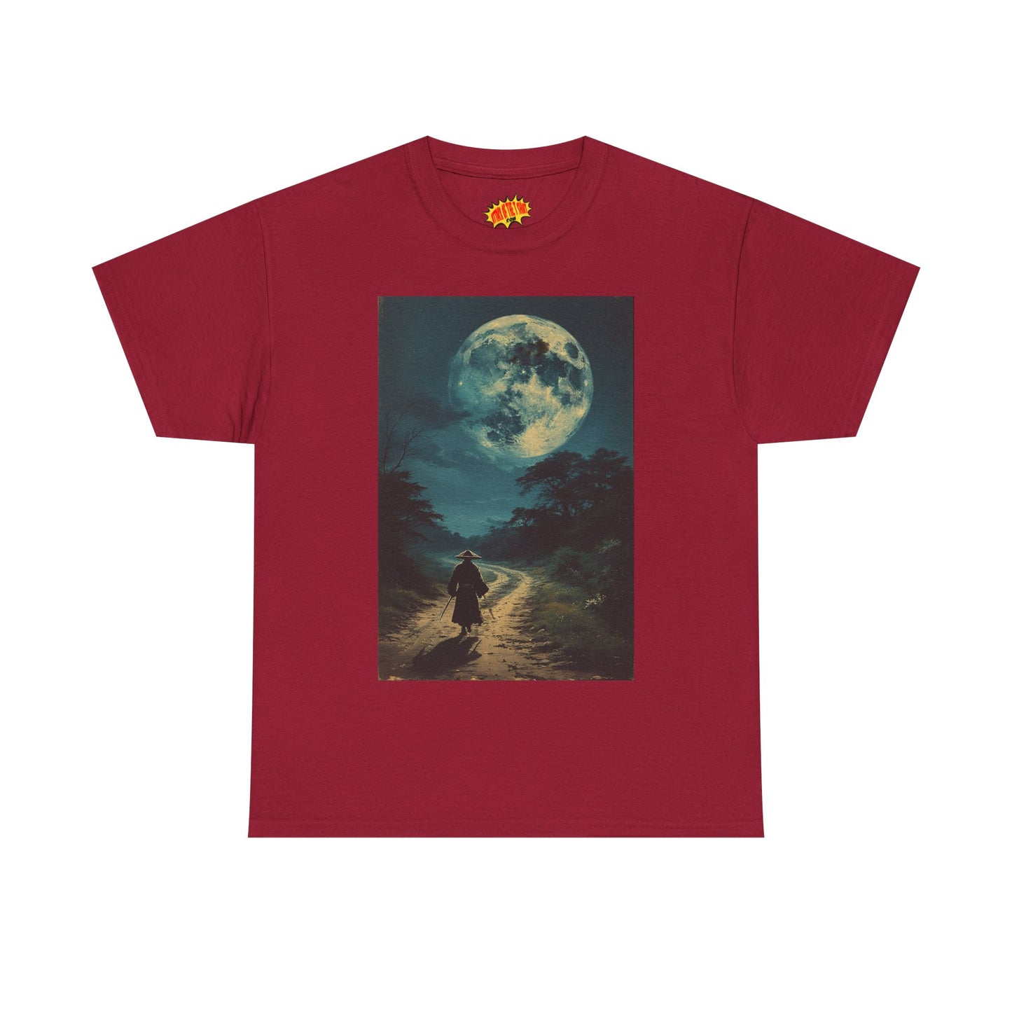 Walking Samurai w/Full Moon T-Shirt *Multiple Colors*