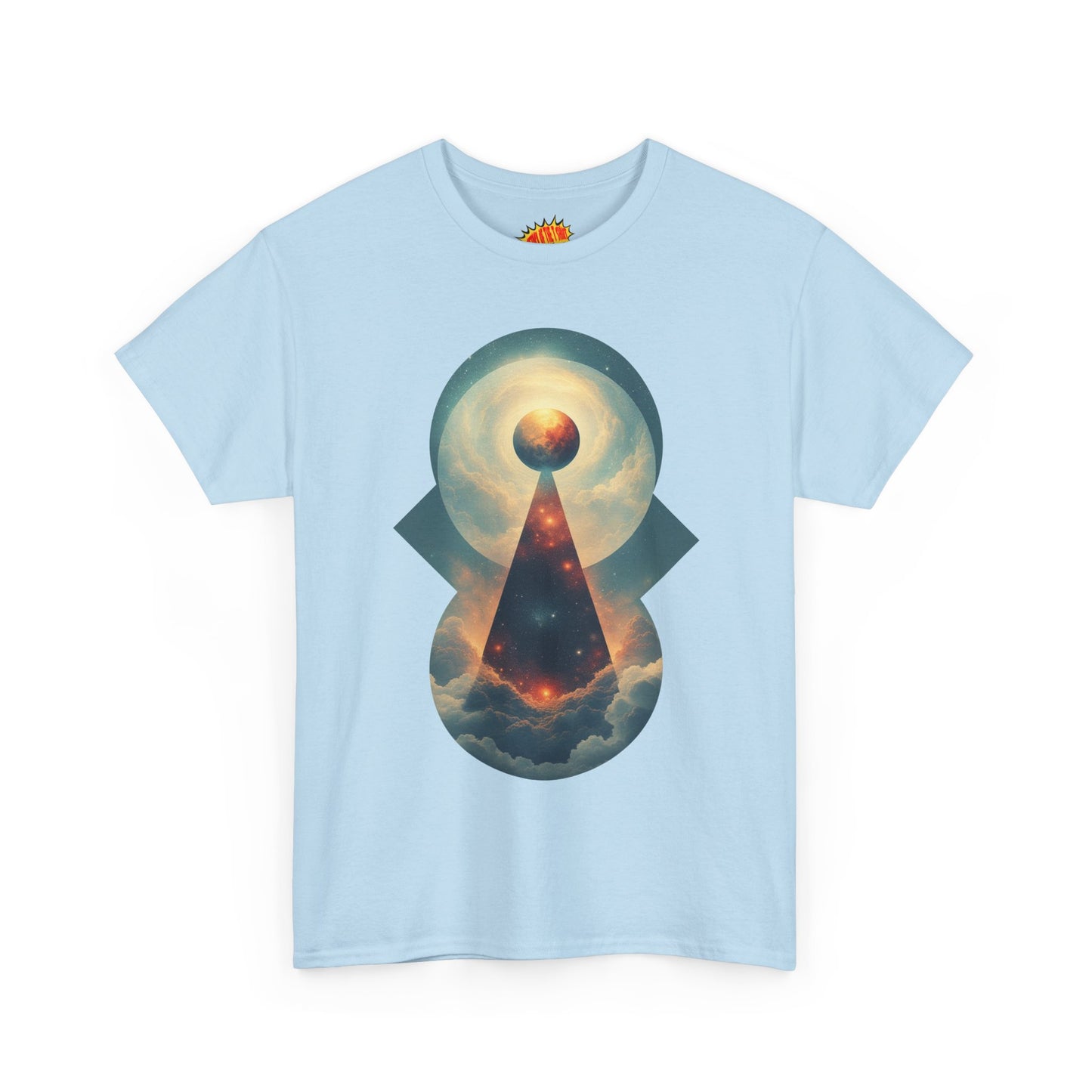 Geometric Galaxy Graphic Space Art Tee Shirt *Multiple Colors*