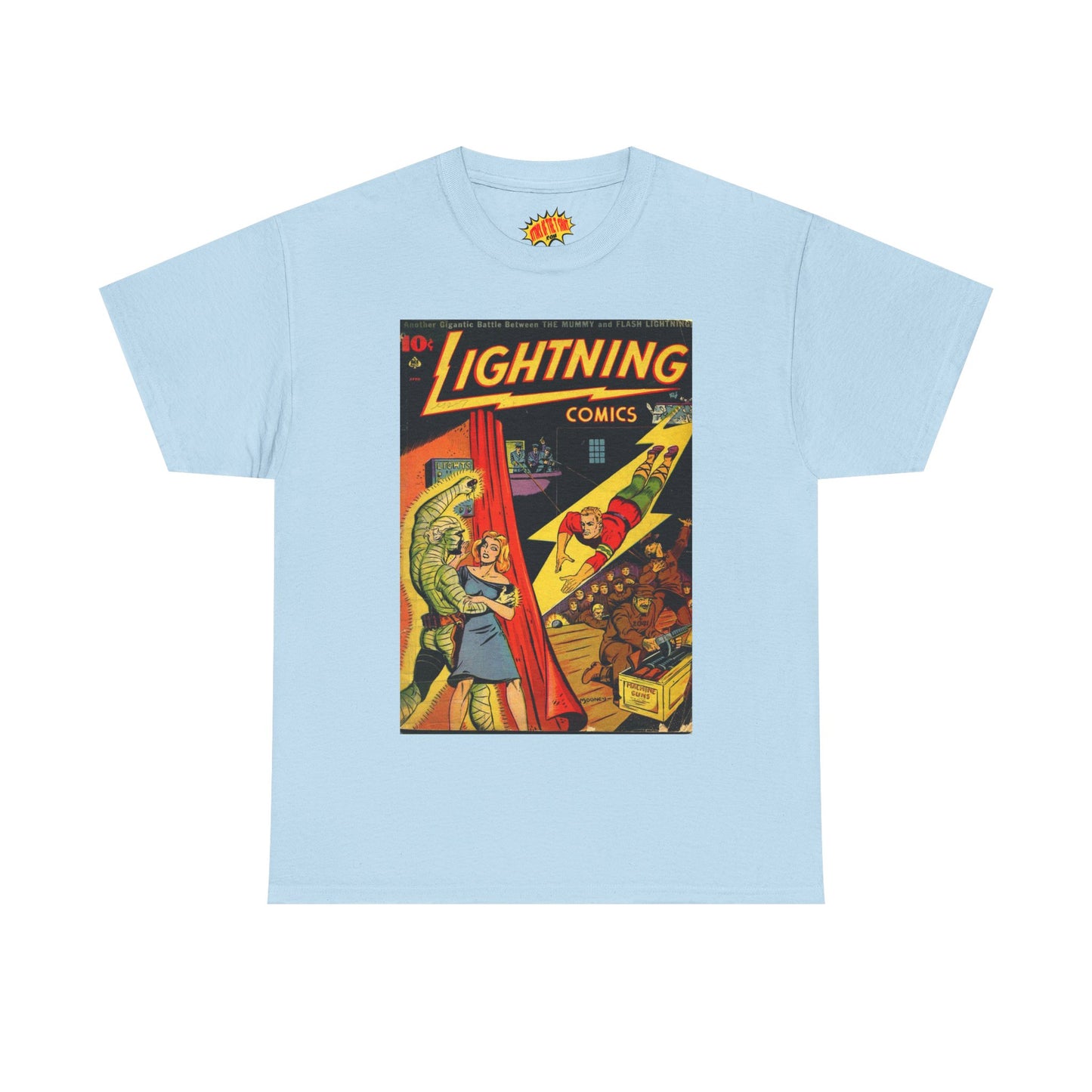 Lightning Comics April Comic Tee Shirt *Multiple Colors*
