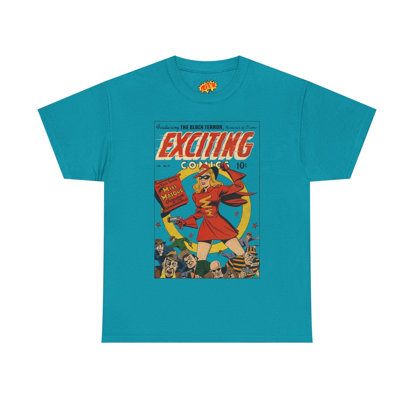 Exciting Comics #53 - Heavy Cotton Tee *Many Sizes and Colors Available*