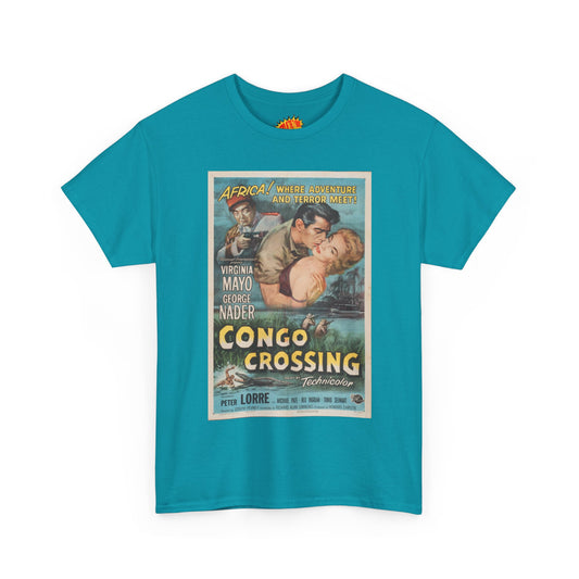 Congo Crossing Movie Poster T-Shirt *Multiple Colors*
