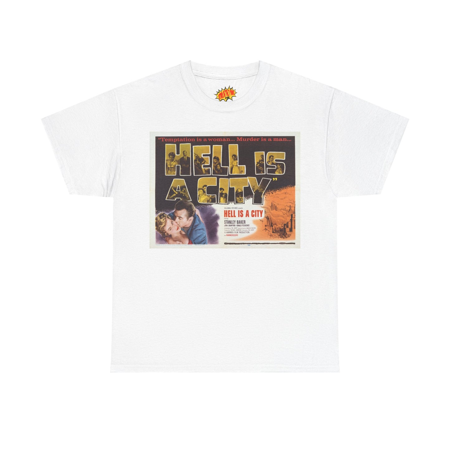 Hell is a City Movie Poster T-Shirt *Multiple Colors*