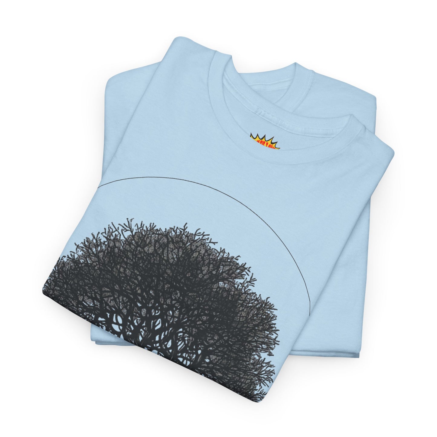 Circle Tree Sketch Drawing Graphic Art Tee Shirt *Multiple Colors*
