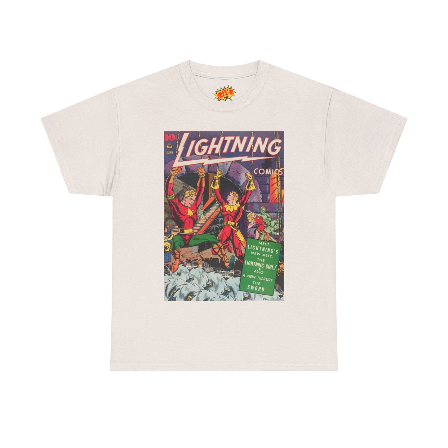 Lightning Comics June Comic Tee Shirt *Multiple Colors*