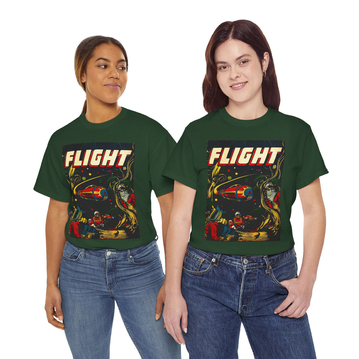 Captain Flight Comic Book Tee Shirt