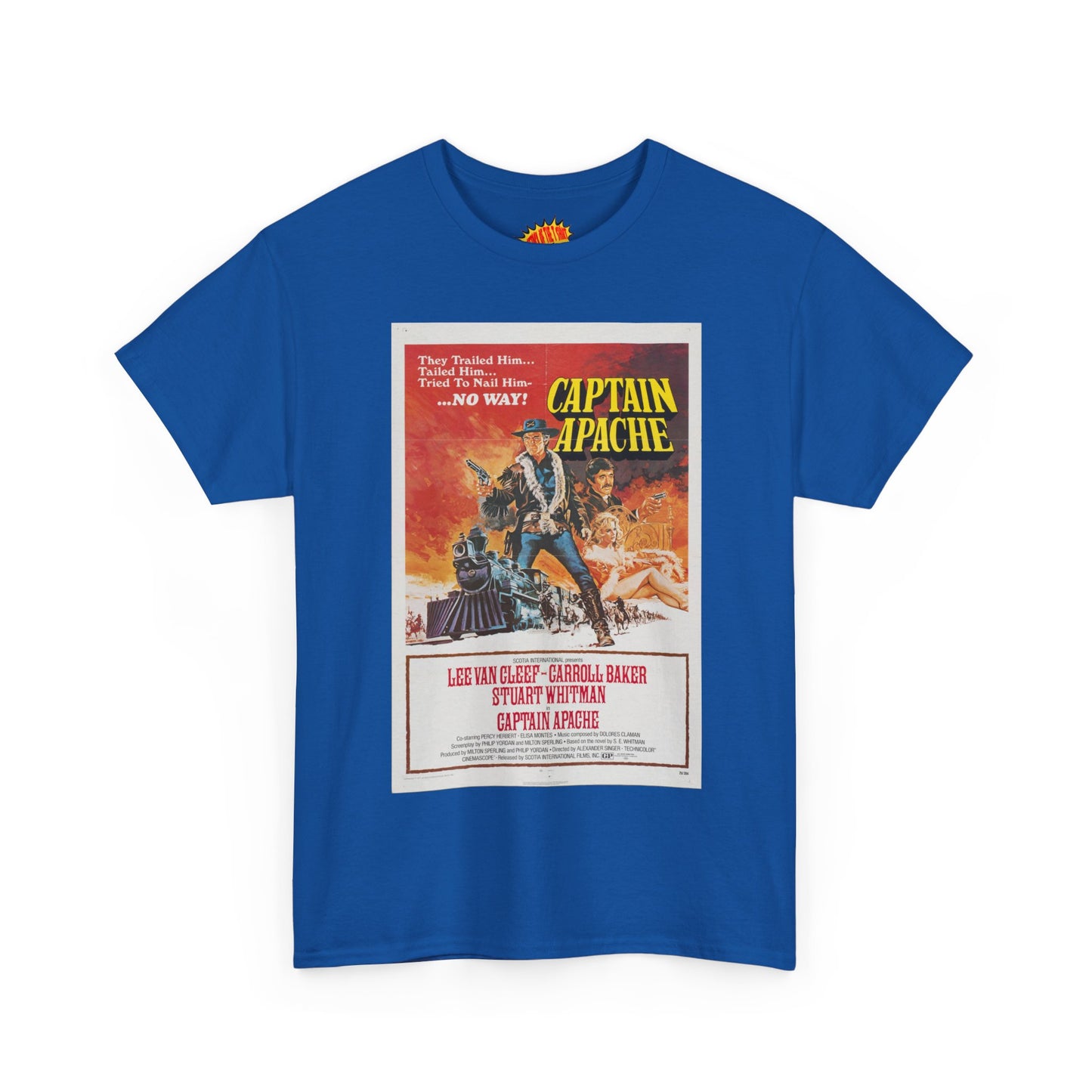 Captain Apache Movie Poster T-Shirt *Multiple Colors*