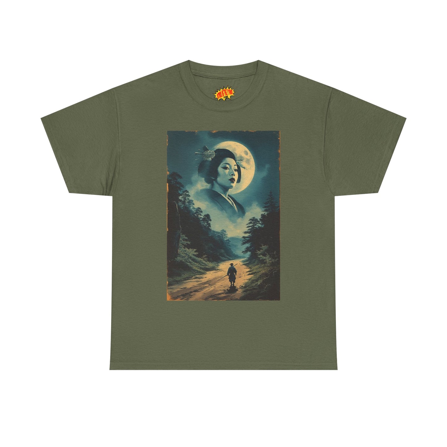 Traveller w/Full Moon Cloud Woman T-Shirt *Multiple Colors*