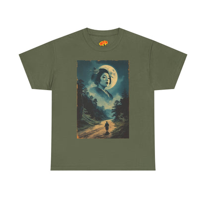 Traveller w/Full Moon Cloud Woman T-Shirt
