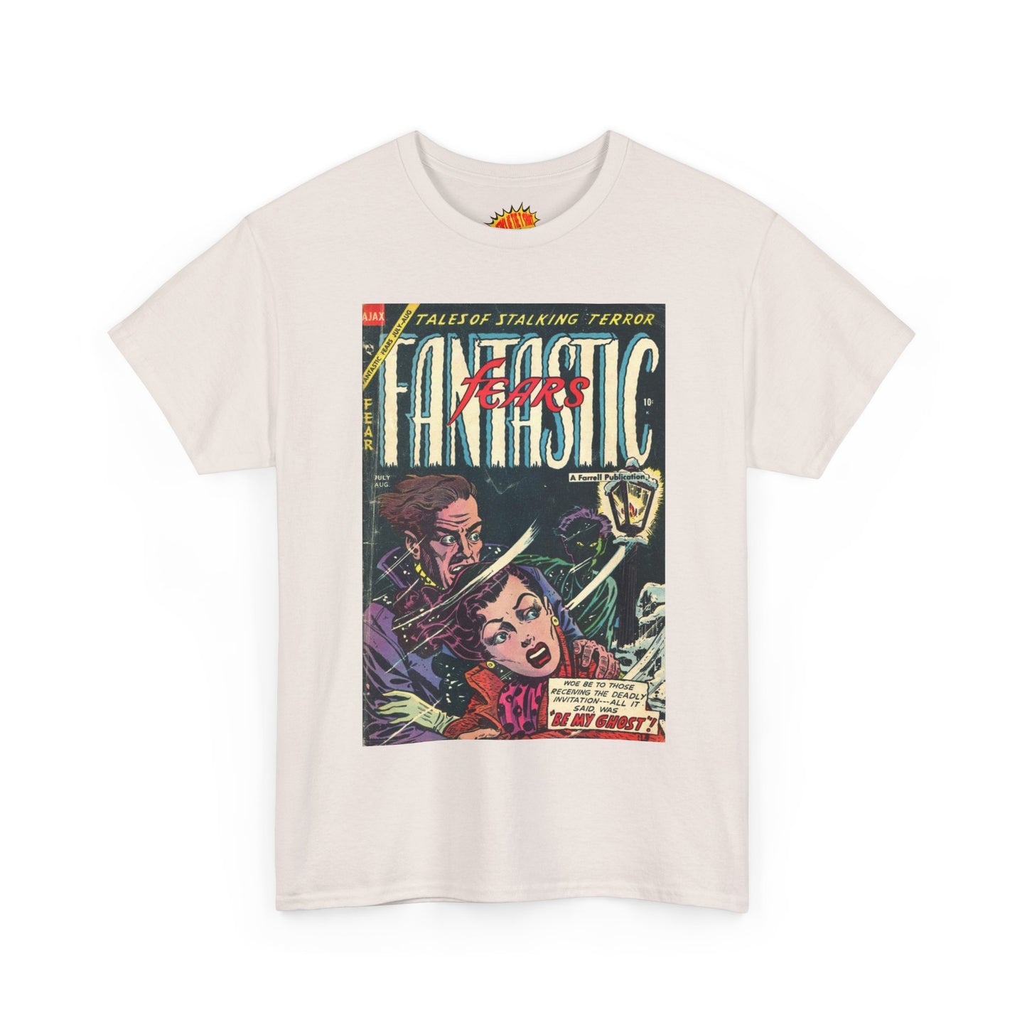 Fantastic Fears July - August Comic Tee Shirt *Multiple Colors*