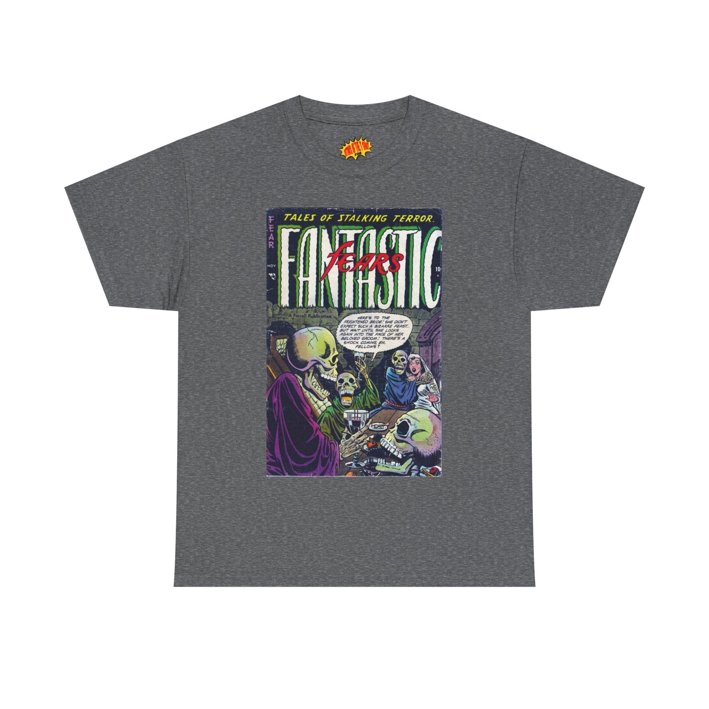 Fantastic Fears November Comic Tee Shirt *Multiple Colors*