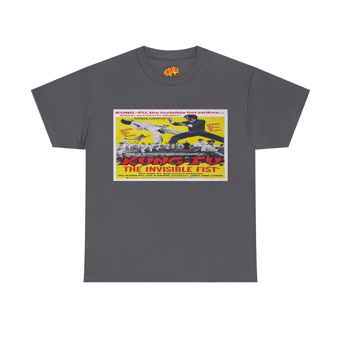 Kung Fu The Invisible Fist Movie Poster T-Shirt *Multiple Colors*