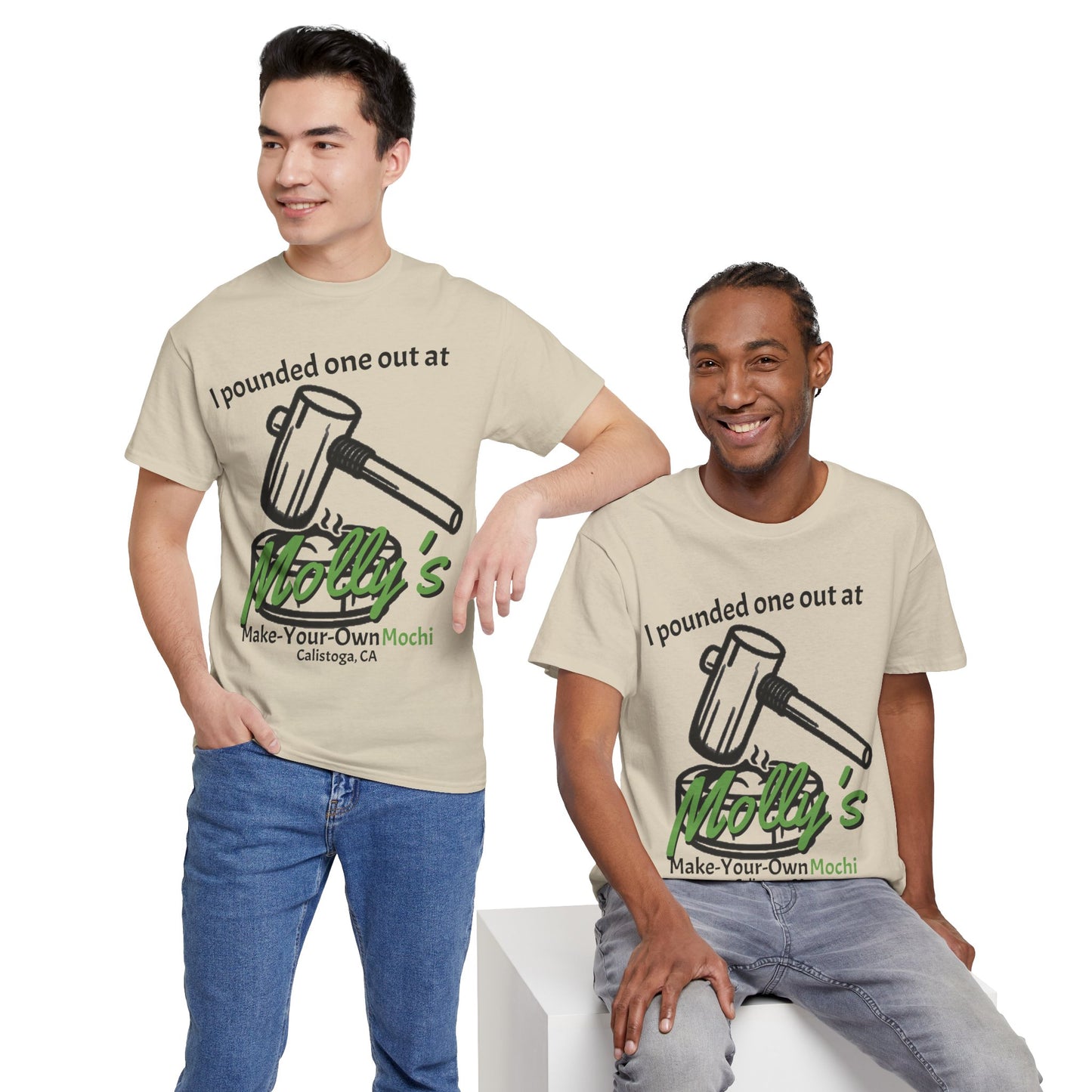 I Pounded One Out at Molly's Make-Your-Own Mochi Tee Shirt