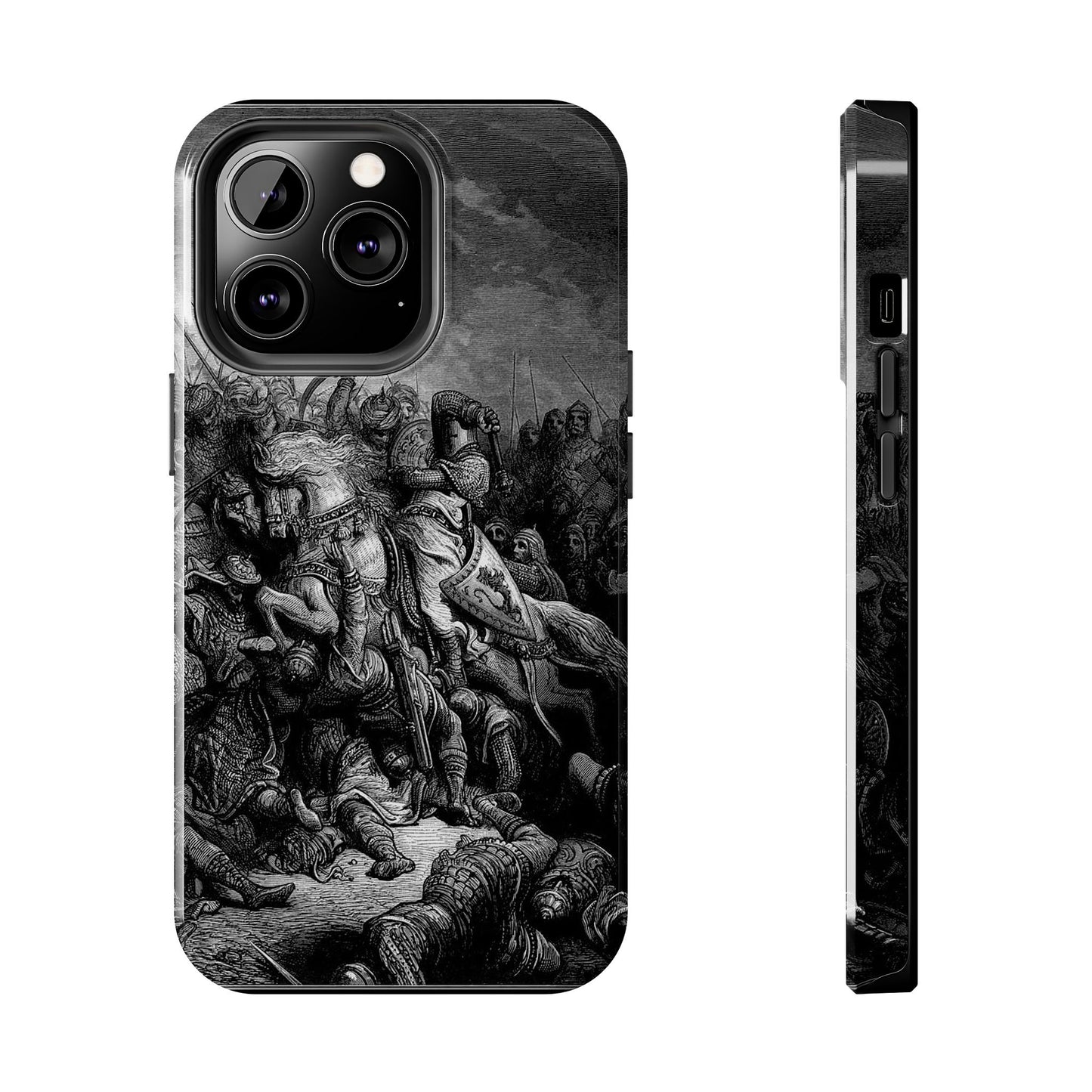 Richard and Saladin by Gustave Dore iPhone Case *Many Sizes Available*