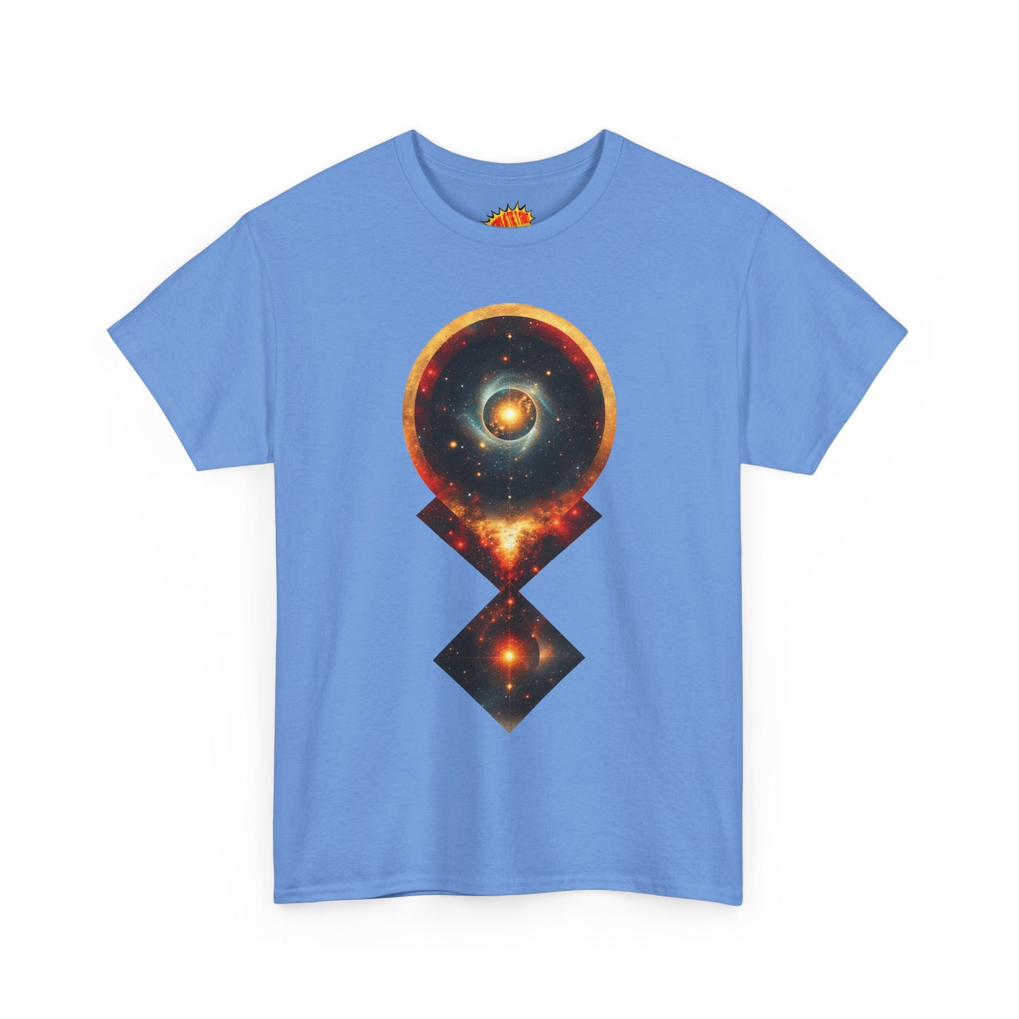 Geometric Space Nebula Graphic Art Tee Shirt *Multiple Colors*