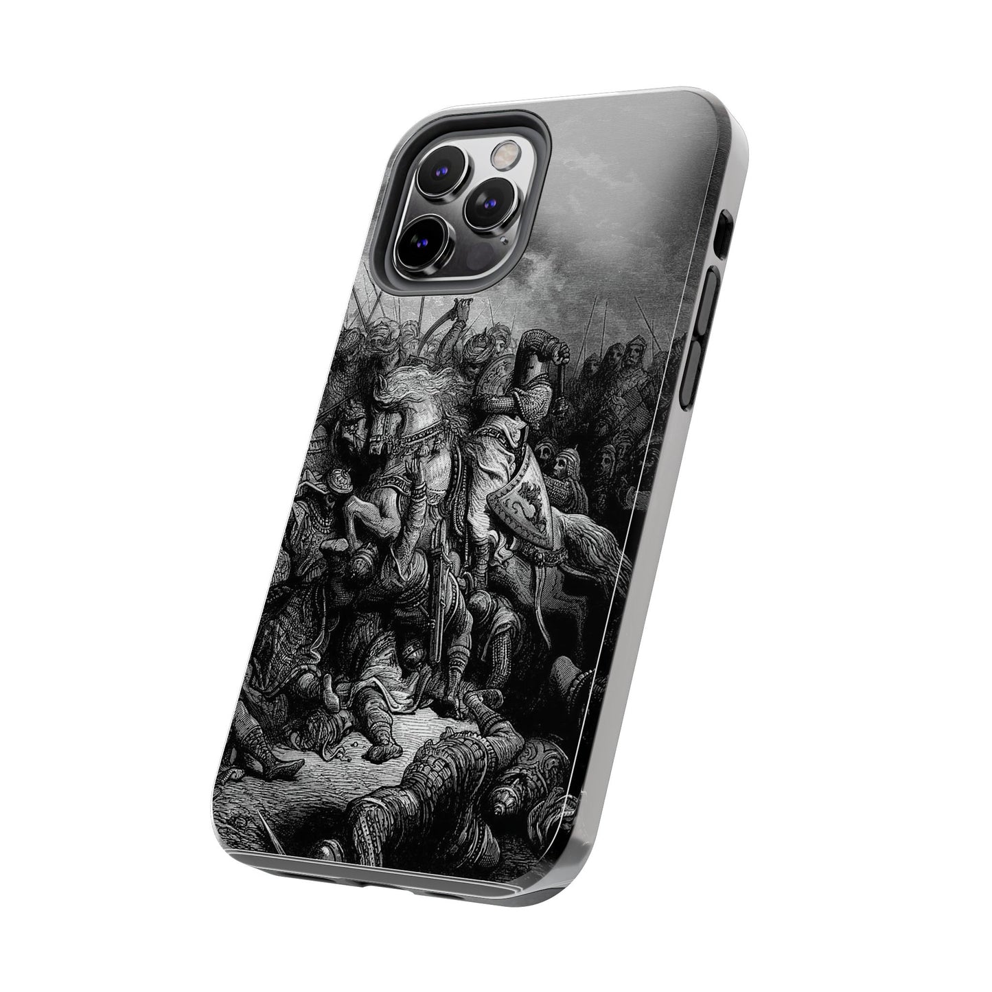 Richard and Saladin by Gustave Dore iPhone Case *Many Sizes Available*