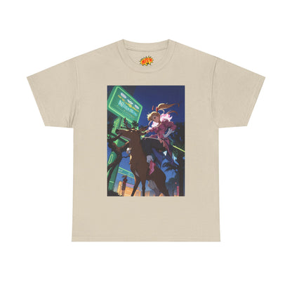 Anime Girl Deer Rider T-Shirt
