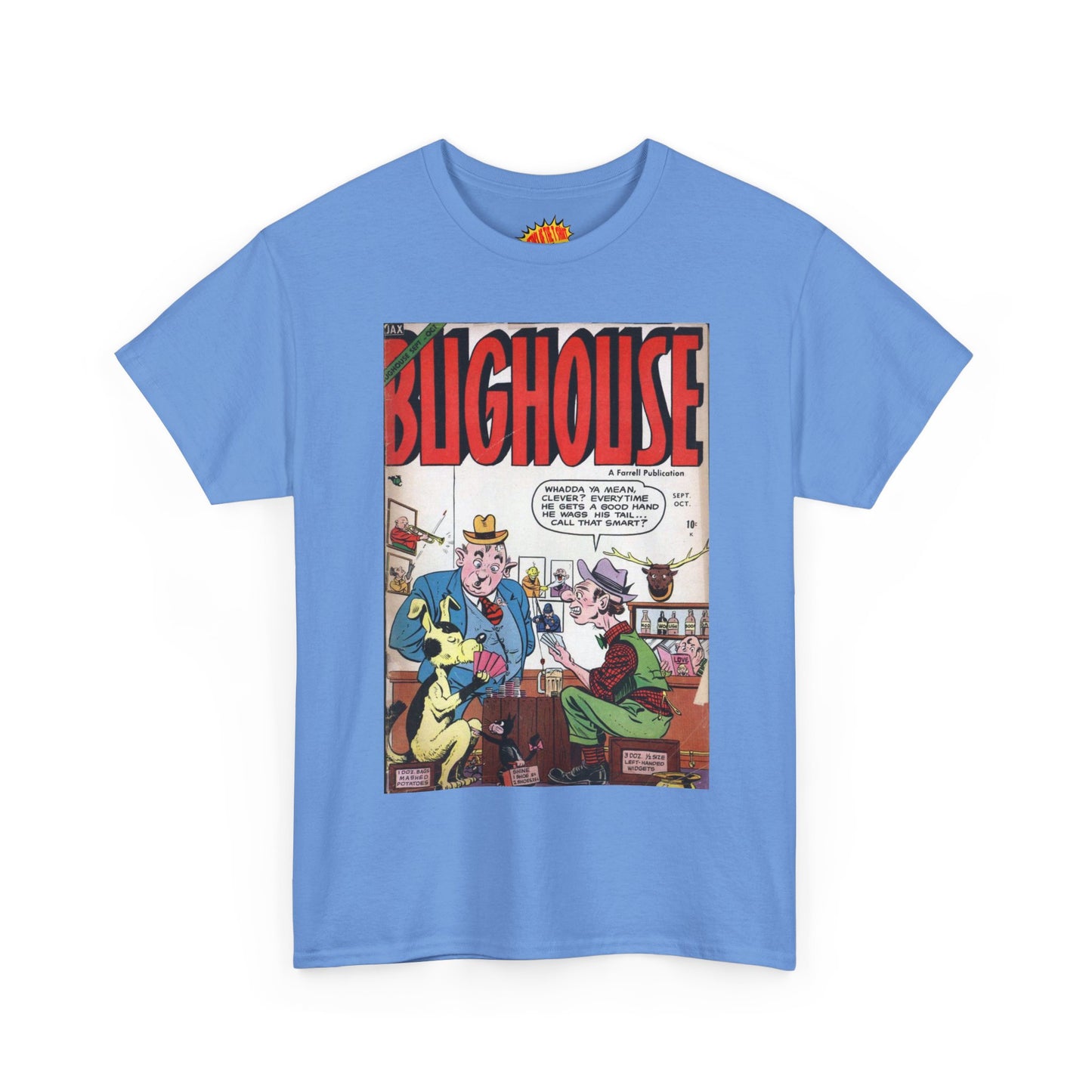 Bughouse September - October Comic Tee Shirt *Multiple Colors*