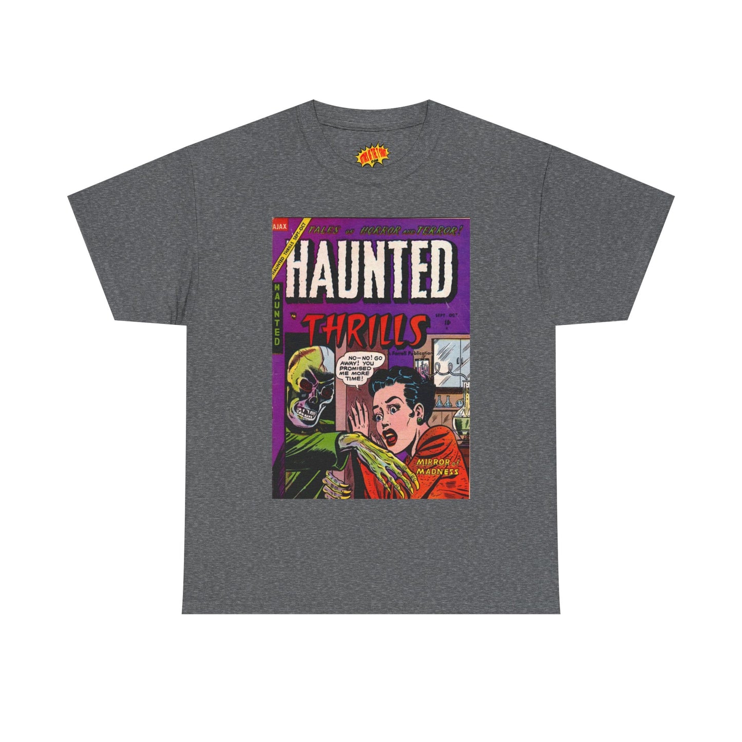 Haunted Thrills September - October Comic Tee Shirt *Multiple Colors*