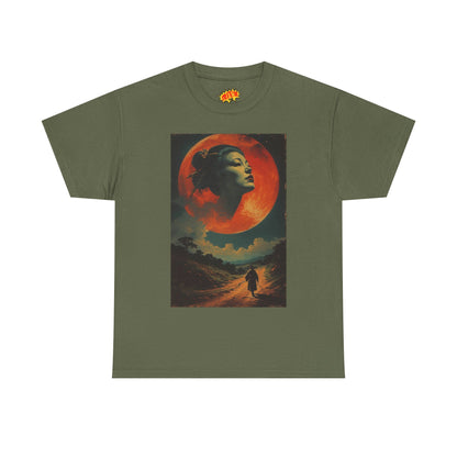 Traveller w/Blood Moon Cloud Woman T-Shirt
