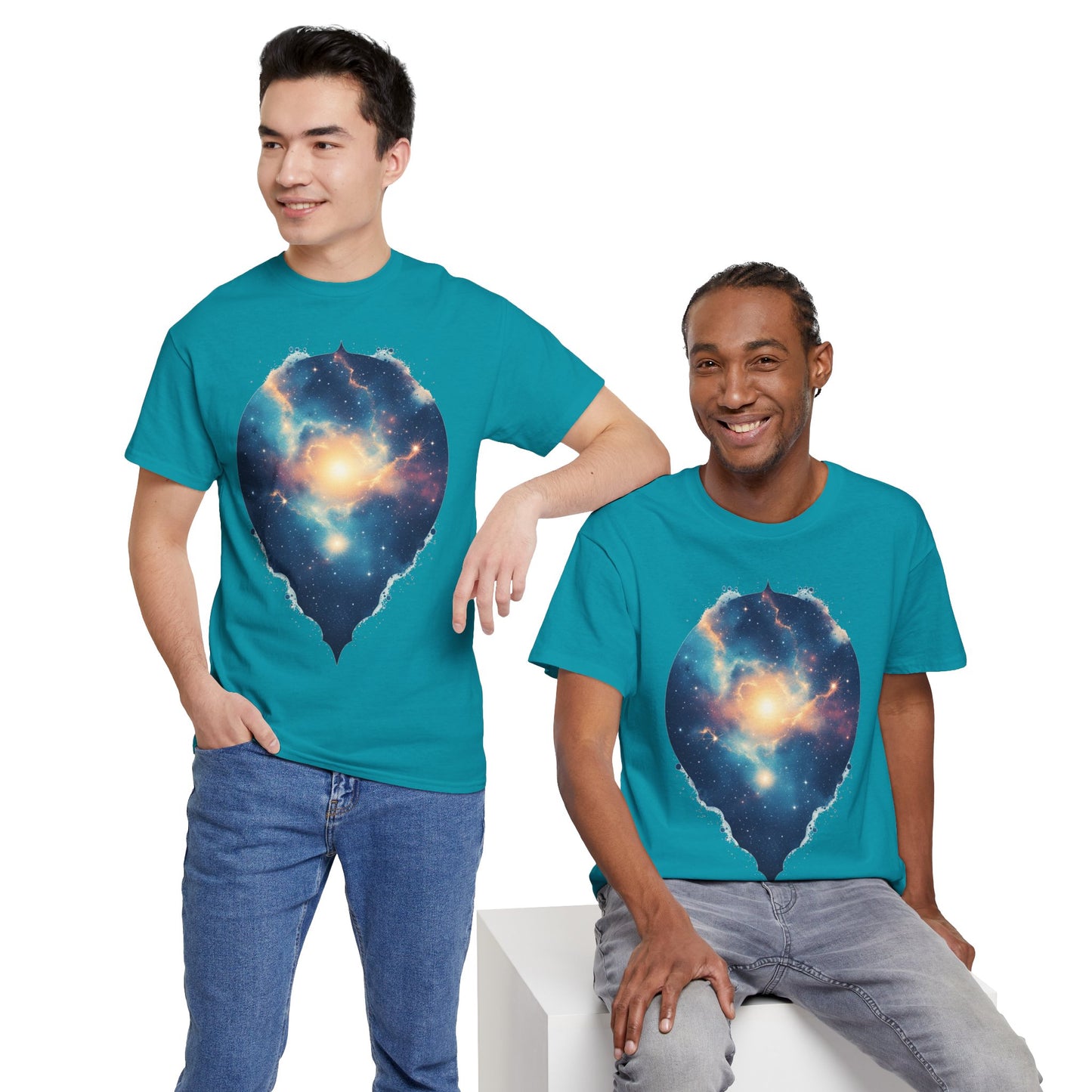 Nebula Graphic Space Art Tee Shirt *Multiple Colors*