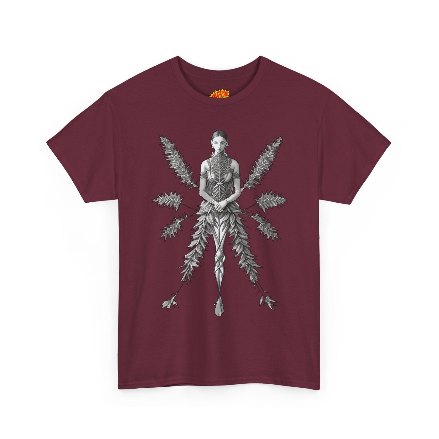 Plant Woman Abstract Tee Shirt *Multiple Colors*